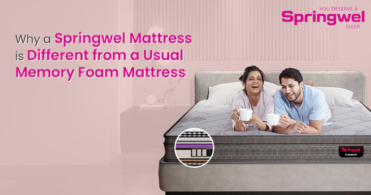 Why a Springwel Mattress is Different from a Usual Memory Foam Mattress
