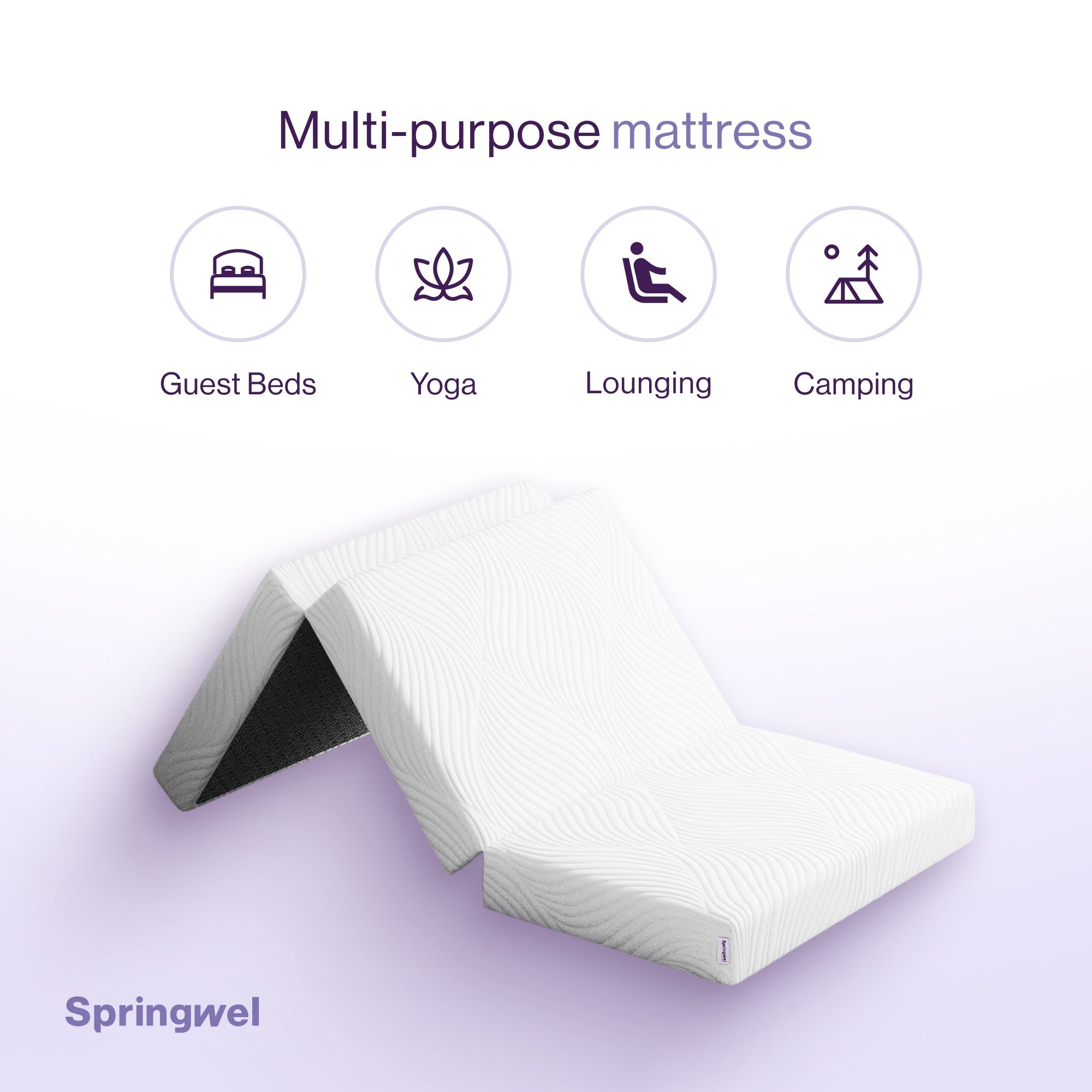 Tri-Fold Portable Mattress