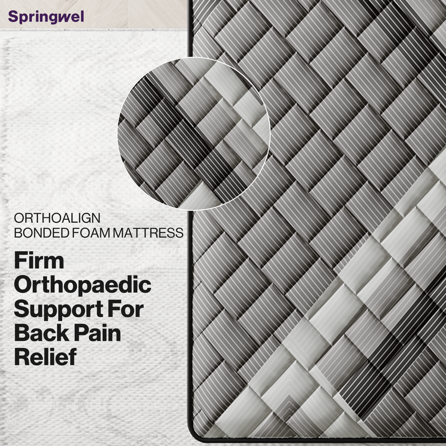 OrthoAlign Bonded Foam Mattress
