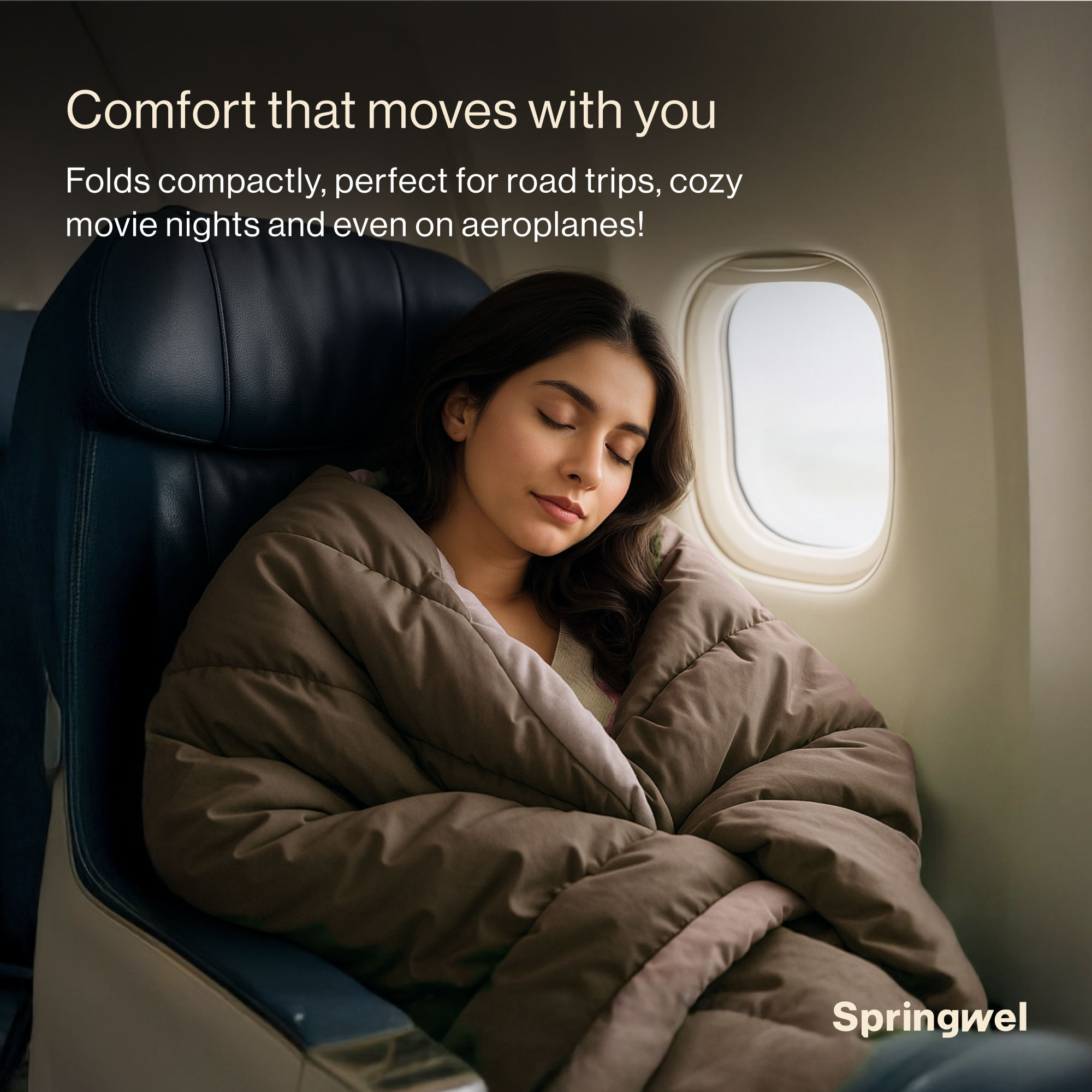 All-Season Comforter (Biege)