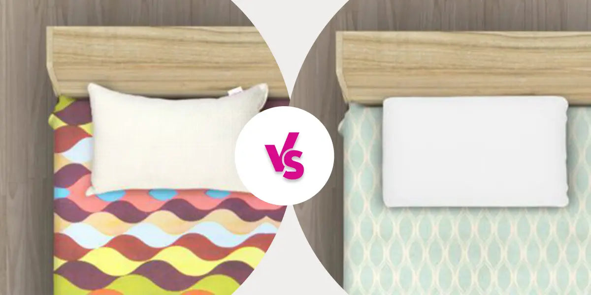 Foam Vs Fibre- How to choose the best pillow?