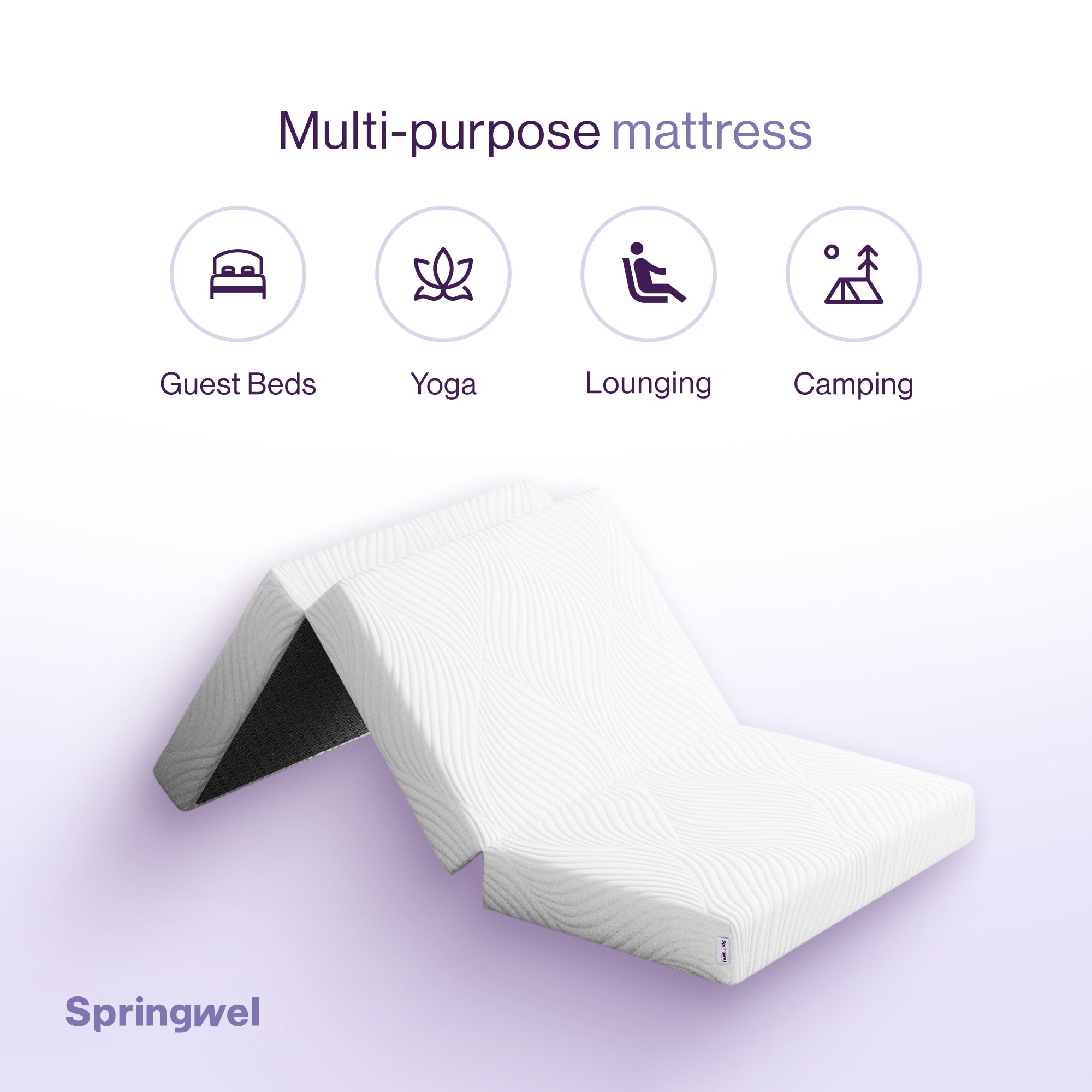 Tri-Fold Portable Mattress