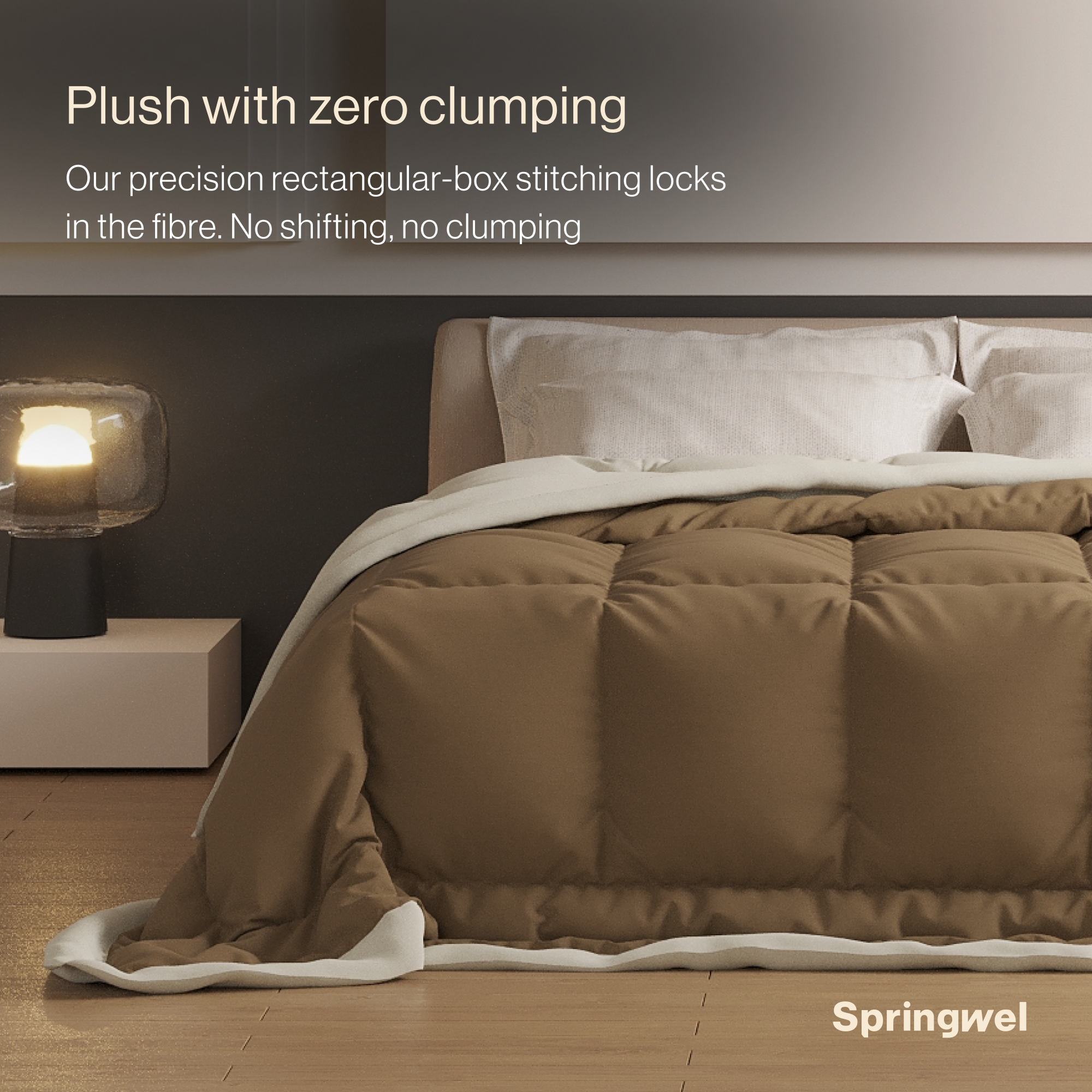 All-Season Comforter (Biege)