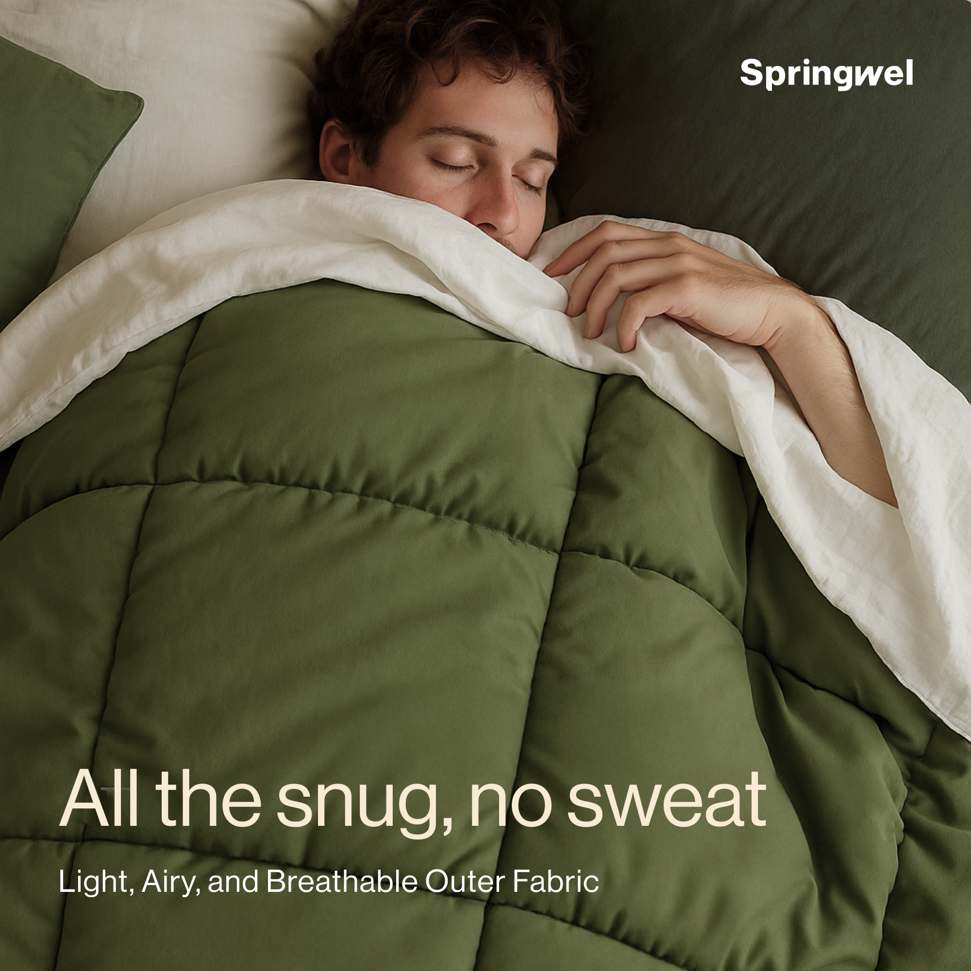 All-Season Comforter (Green)