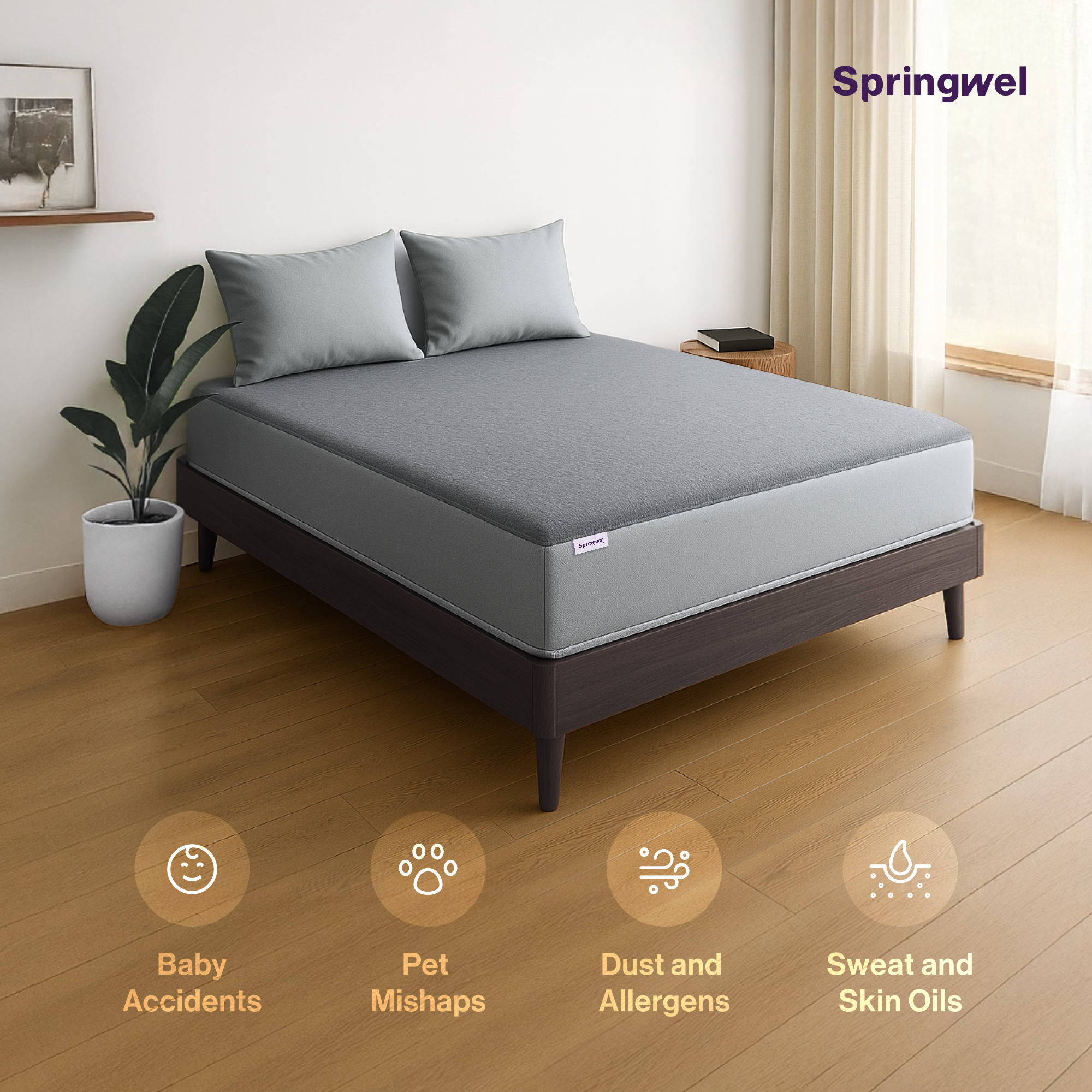 100% Water Resistant Mattress Protector