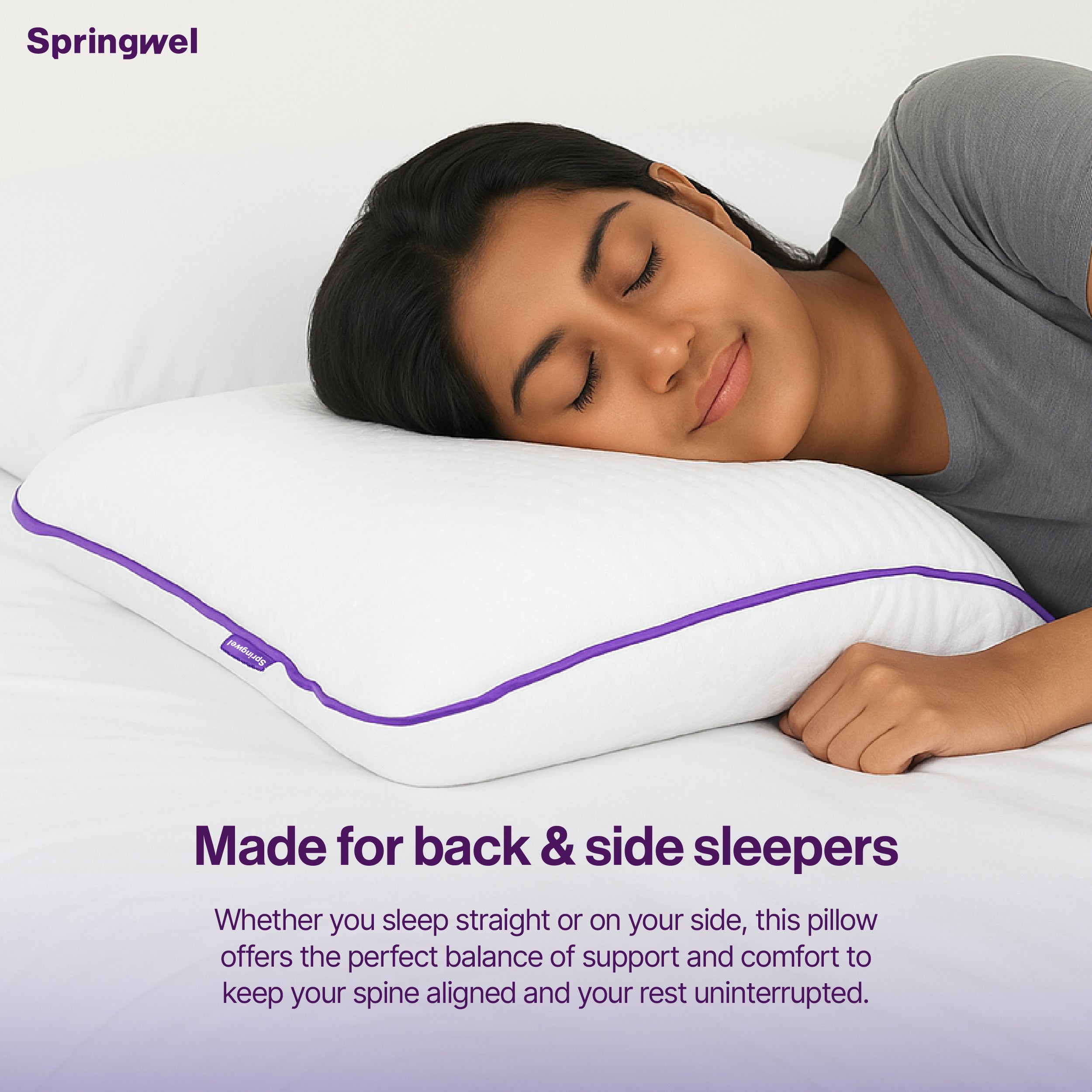 Stack Dual Comfort Pillow (27x17)