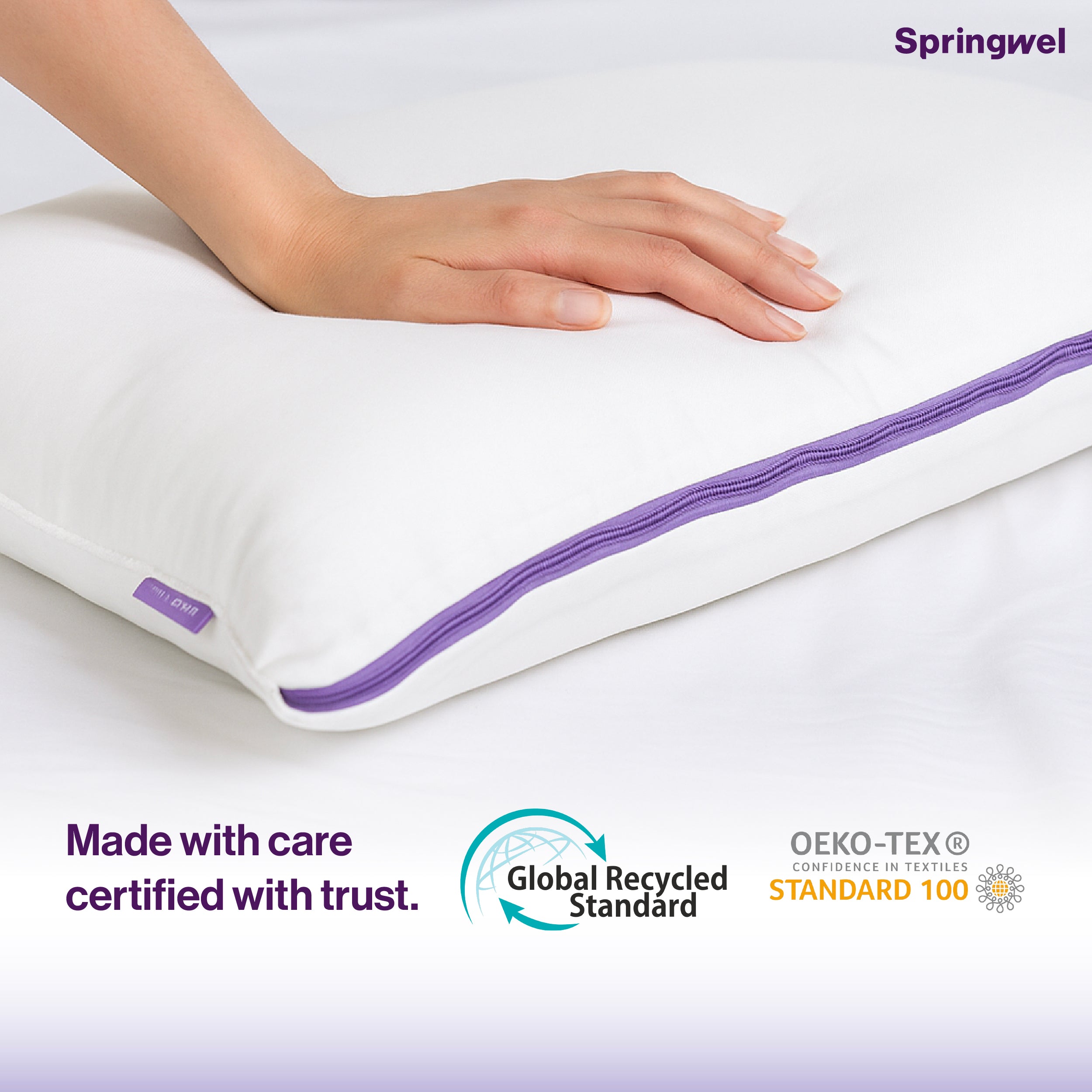 Flexi Height Adjustable Microfibre Pillow (27x17)