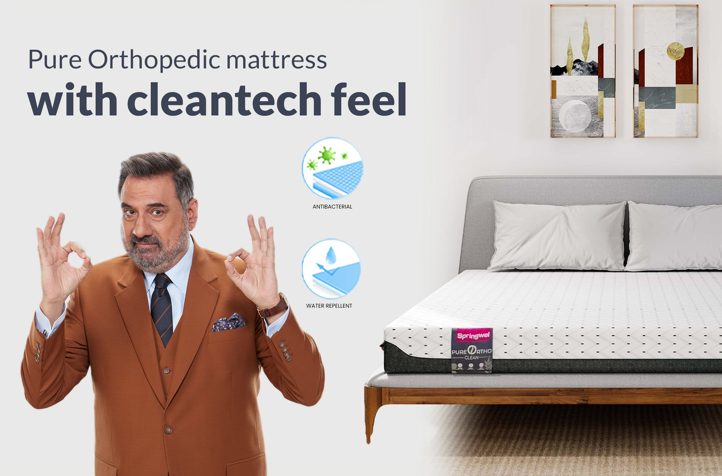 PureOrtho CleanTech Mattress